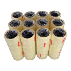 Carton de 72 rouleaux scotch 80 mètres, largeur:48 mm