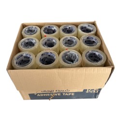 Carton de 72 rouleaux scotch 80 mètres, largeur:48 mm