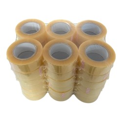 Carton de 30 rouleaux scotch 200 mètres, largeur : 48 mm